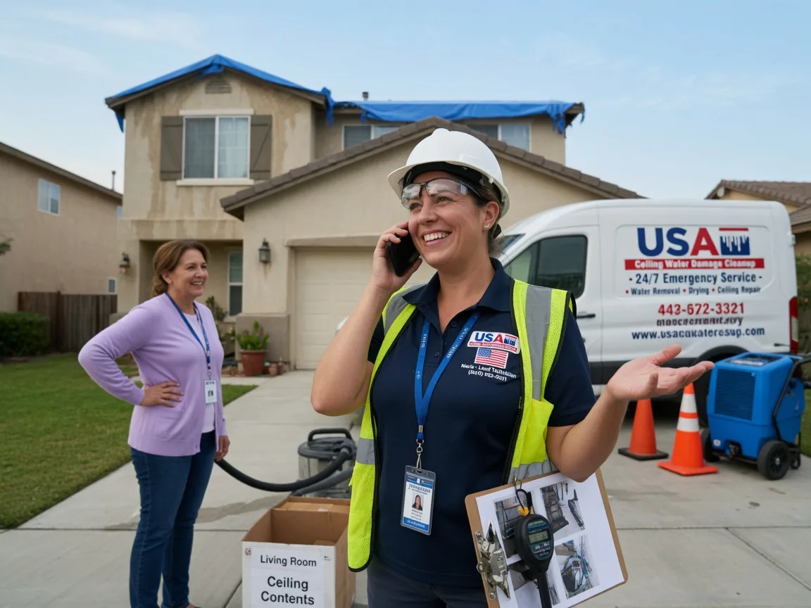 Ceiling Water Damage Restoration Gackle, ND FAQs